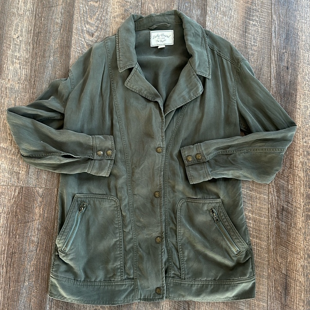 Lucky Brand Olive Green Jacket